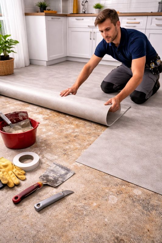 Linoleum Floor Installation in Topsfield, MA