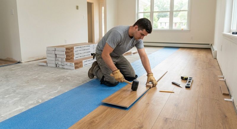 Lvt Flooring Installation in Amesbury, MA