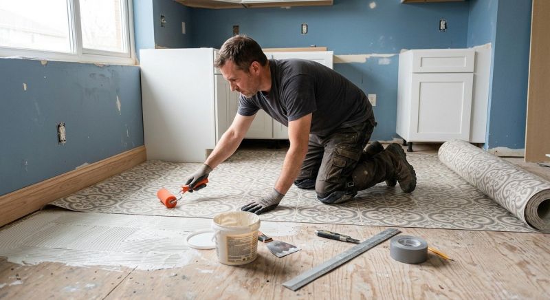 Sheet Flooring Installation in Plaistow, NH