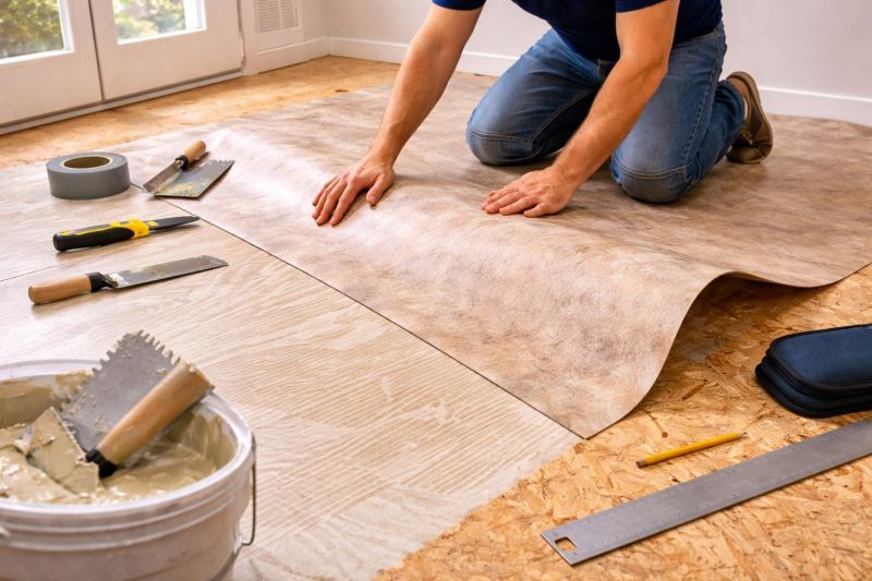 Sheet Flooring Installation in Rockingham County, NH