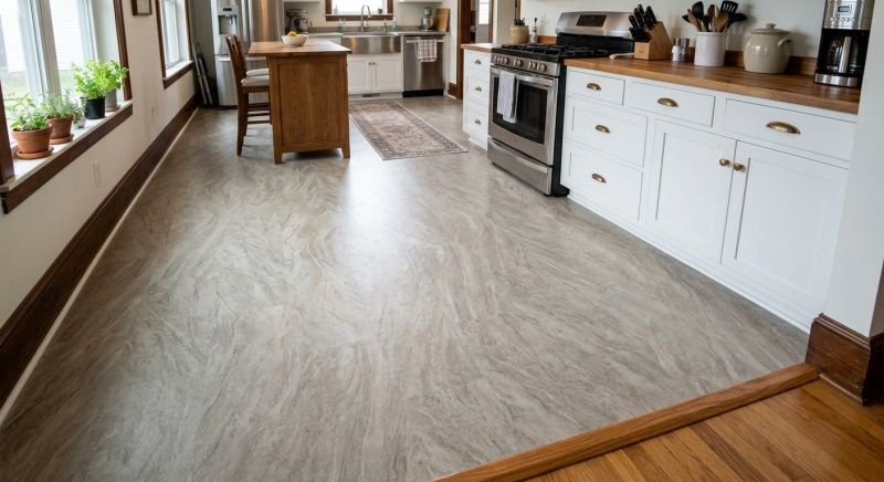 Sheet Linoleum Installation in Danville, NH