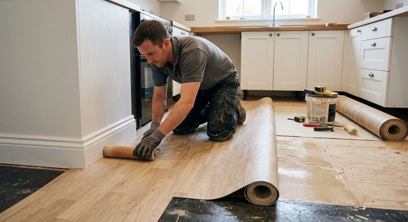 Sheet Linoleum Installation in Epping, NH