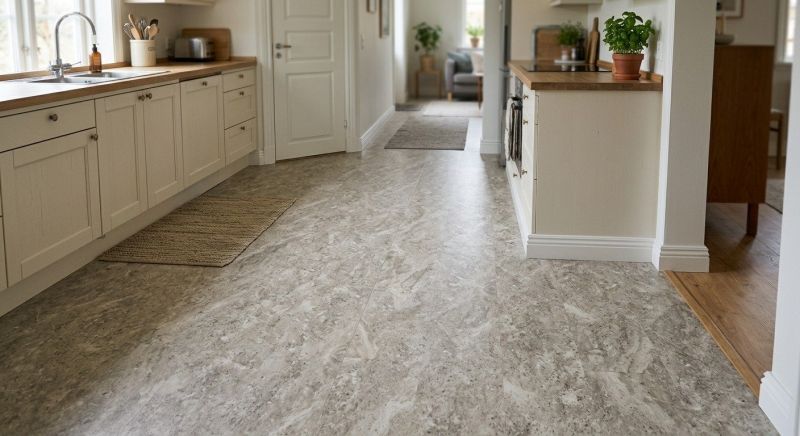 Sheet Linoleum Installation in Peabody, MA
