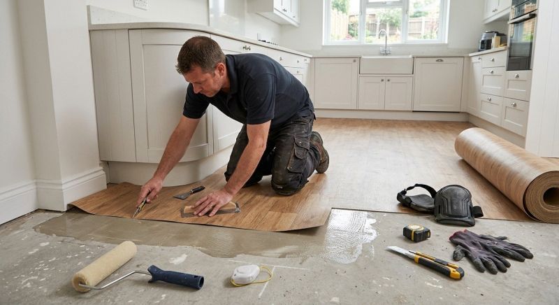 Sheet Linoleum Installation in Stratham, NH