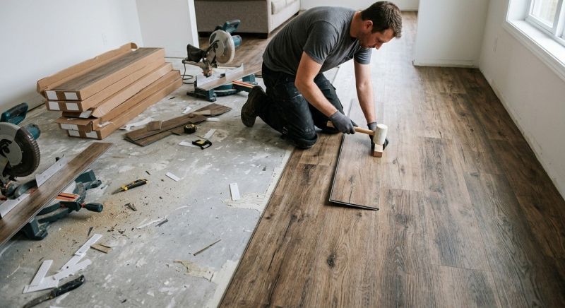 Vinyl Floor Replacement in Amesbury, MA