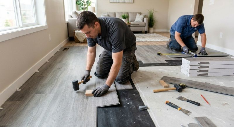 Vinyl Flooring Installation in Andover, MA