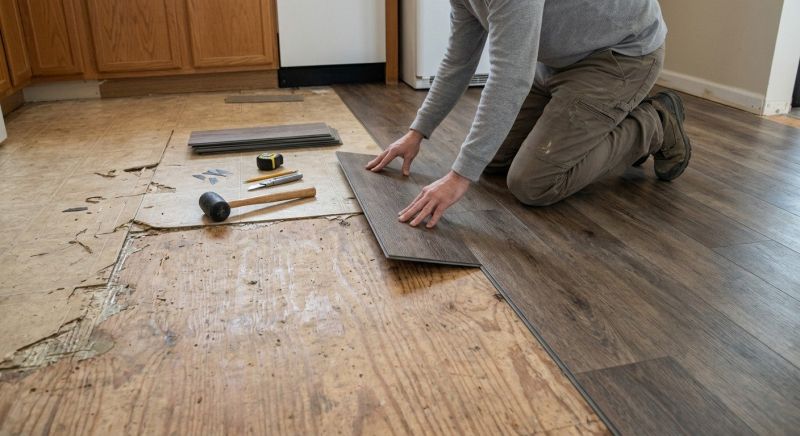 Vinyl Flooring Installation in Epping, NH